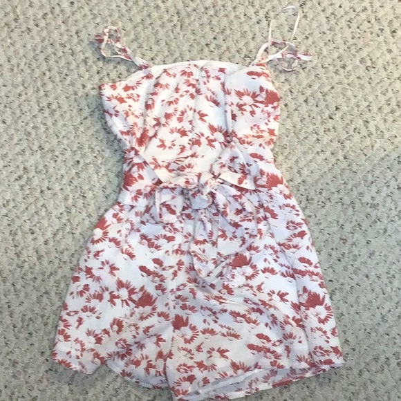 Pink Floral Playsuit - Picture 2 of 2